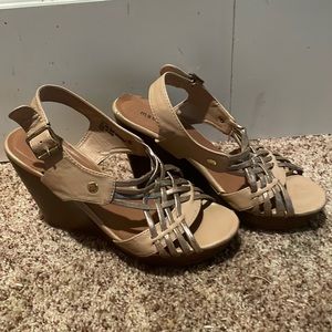 Wedge heels